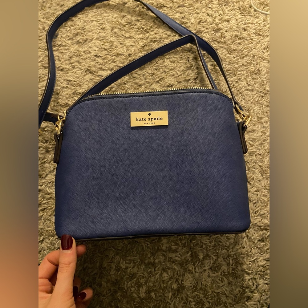 Royal Blue Kate Spade Cross Body Bag